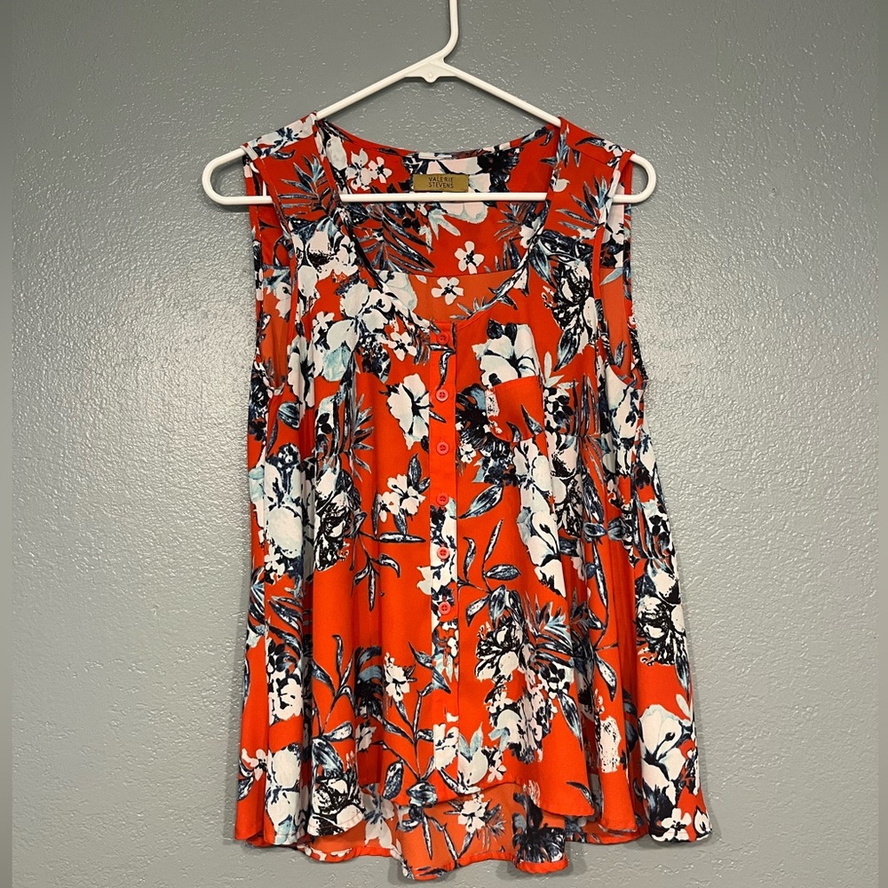 Flowy Chiffon hi-lo top